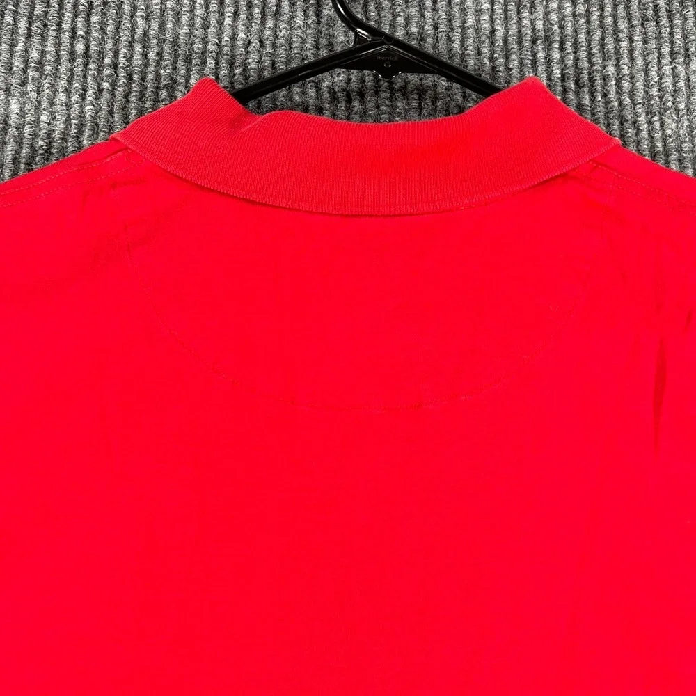 Johnston‎ & Murphy Polo Shirt Mens XL Extra Large Red Short Sleeve Golf Outdoor